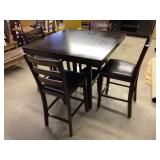 Bar table set  (40ï¿½ x 40ï¿½ x36ï¿½h ) 24ï¿½ chairs