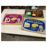 3- Jon Gnagy paint sets