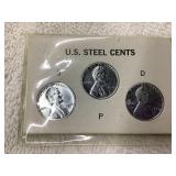 U.S. Steel Cents - 1943