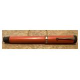 Parker Red Duofold Lucky Curve 5 1/2"