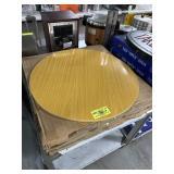 ROUND WOODEN TABLE TOP