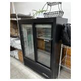 TRUE 2 SLIDING DOOR REFRIGERATOR (SHORT SIZE)