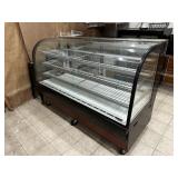 CURVED GLASS DELI CASE BY FEDERAL INDUSTRIES