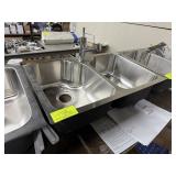 AMERICAN STANDARD 2 COMPARTMENT SINK