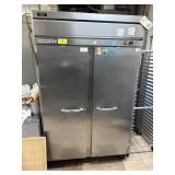 BEVERAGE AIR SS 2 DOOR REFRIGERATOR