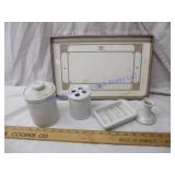 BATH OR DRESSING SET