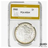 1900 Morgan Silver Dollar PGA MS64