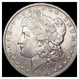 1902-S Morgan Silver Dollar NEARLY UNCIRCULATED