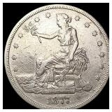 1877-S Silver Trade Dollar CLOSELY UNCIRCULATED