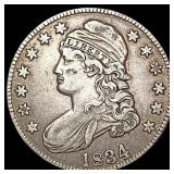 1834 Capped Bust Half Dollar NEARLY UNCIRCULATED