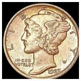1923-S Mercury Dime CLOSELY UNCIRCULATED