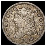1833 Capped Bust Half Dime LIGHTLY CIRCULATED