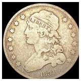 1831 Capped Bust Quarter NICELY CIRCULATED