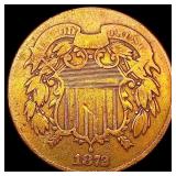 1872 Two Cent Piece CLOSELY UNCIRCULATED
