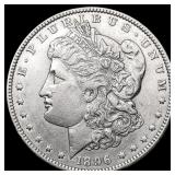 1896-O Morgan Silver Dollar CHOICE AU