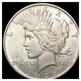 1922-D Silver Peace Dollar UNCIRCULATED