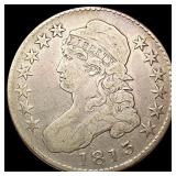 1813 Capped Bust Half Dollar LIGHTLY CIRCULATED