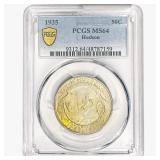 1935 Hudson Half Dollar PCGS MS64