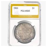 1903 Morgan Silver Dollar PGA MS65