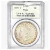 1899-O Morgan Silver Dollar PCGS MS63