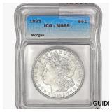 1921 Morgan Silver Dollar ICG MS65