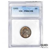 1952 Wheat Cent ICG PR63 RB