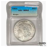 1921 Morgan Silver Dollar ICG MS65