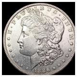 1886-S Morgan Silver Dollar UNCIRCULATED