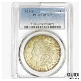 1921-S Morgan Silver Dollar PCGS MS62