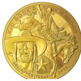 PBR Kid RocknRoll Rodeo 1oz 24K Gold Plated