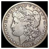 1903-S Morgan Silver Dollar LIGHTLY CIRCULATED