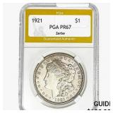 1921 Morgan Silver Dollar PGA PR67 Zerbe