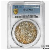 1884-CC Morgan Silver Dollar PCGS MS64