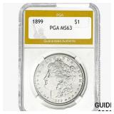 1899 Morgan Silver Dollar PGA MS63