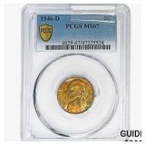 1946-D Jefferson Nickel PCGS MS67