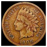 1908-S Indian Head Cent NICELY CIRCULATED