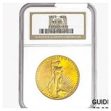 1927 $20 Gold Double Eagle NGC MS65