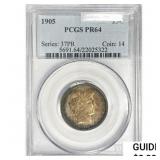 1905 Barber Quarter PCGS PR64