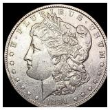 1891-CC Morgan Silver Dollar CLOSELY UNCIRCULATED