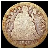 1856-O Seated Liberty Dime NICELY CIRCULATED