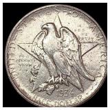 1934 Texas Half Dollar CLOSELY UNCIRCULATED