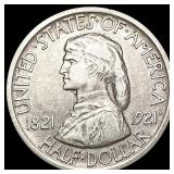 1921 Missouri Half Dollar CLOSELY UNCIRCULATED