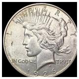 1926-S Silver Peace Dollar CLOSELY UNCIRCULATED