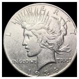 1934 S Silver Peace Dollar CLOSELY UNCIRCULATED