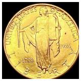 1926 Sesquincentennial $2.50 Gold Quarter Eagle