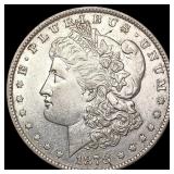 1878 REV 79 Morgan Silver Dollar CHOICE AU