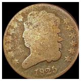 1825 Classic Head Half Cent NICELY CIRCULATED