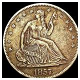 1857-O Seated Liberty Half Dollar CLOSELY