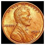 1927 d Wheat Cent CLOSELY UNCIRCULATED