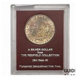 1882-CC Morgan Silver Dollar   Redfield MS65